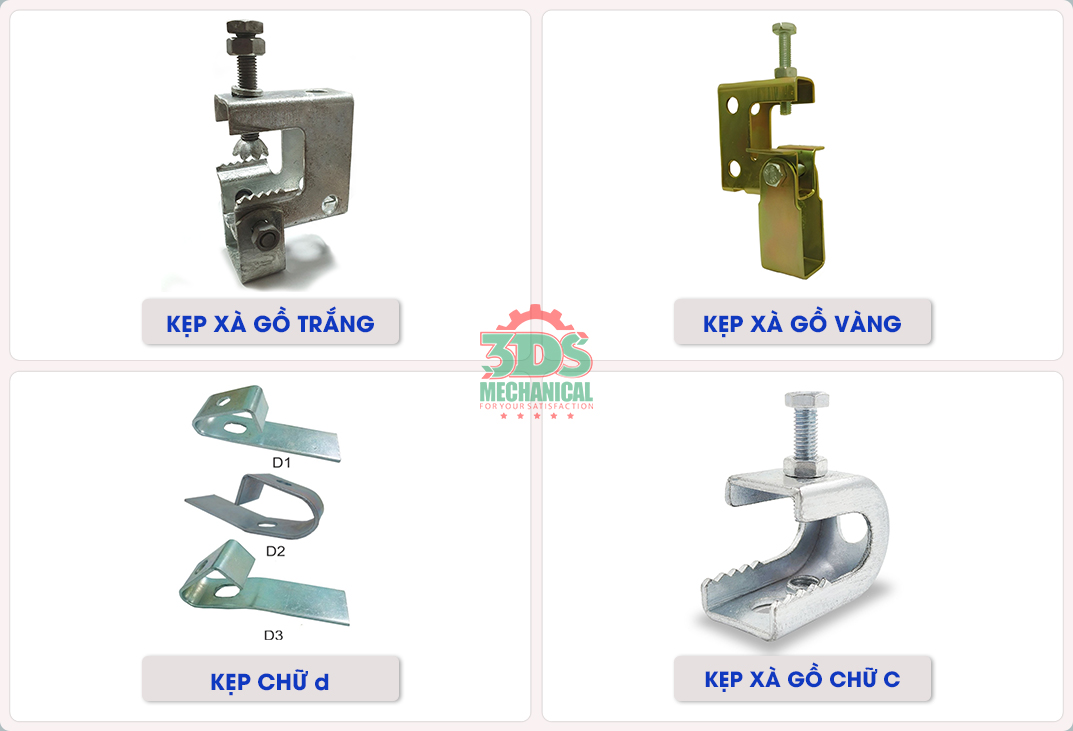 Kẹp xà gồ HB2, Kẹp treo ty, Kẹp xà gồ chữ C